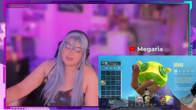 Snapshot of MegariaB chatting on December 4, 2025, 3:49 am MegariaB online show from December 4, 2025, 3:49 am