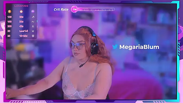 Snapshot of MegariaB chatting on March 7, 2026, 4:30 am MegariaB online show from March 7, 2026, 4:30 am