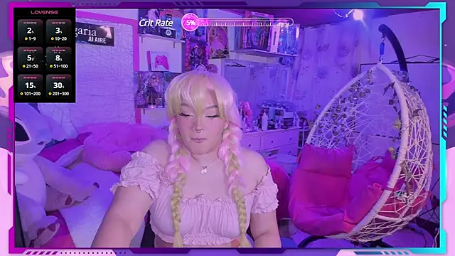 MegariaB online show from February 15, 2025, 4:47 am