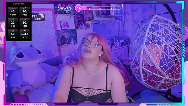 MegariaB online show from February 23, 2025, 4:39 am