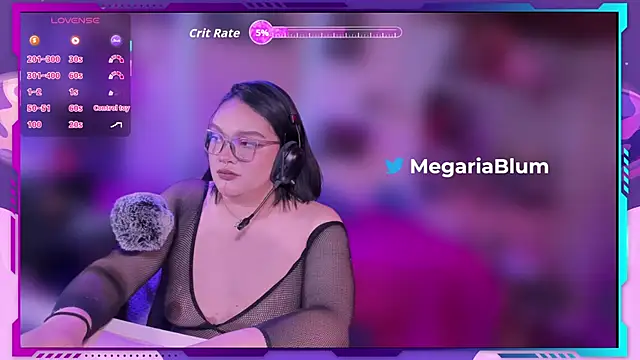 MegariaB online show from April 24, 2026, 4:25 am