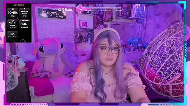 MegariaB online show from February 27, 2025, 4:46 am