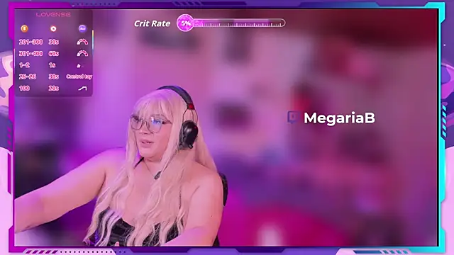 MegariaB online show from April 25, 2026, 4:59 am