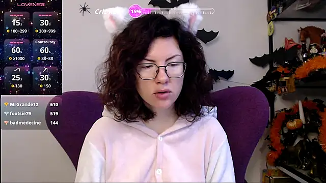 Snapshot of vaders_daughter chatting on October 27, 2025, 4:57 am vaders daughter online show from October 27, 2025, 4:57 am