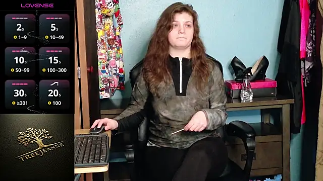 Snapshot of TreeJeanne chatting on January 16, 2026, 4:33 pm TreeJeanne online show from January 16, 2026, 4:33 pm