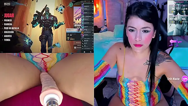 Snapshot of ValentinaGames chatting on October 21, 2025, 5:18 am ValentinaGames online show from October 21, 2025, 5:18 am