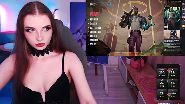 AmyBoop online show from October 10, 2025, 7:36 pm