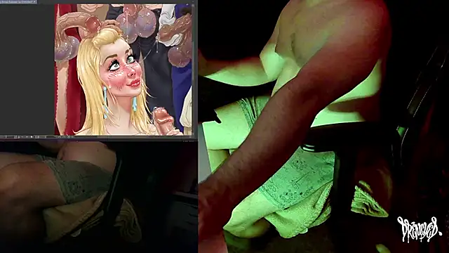 DrenchedArt online show from November 12, 2025, 9:02 am