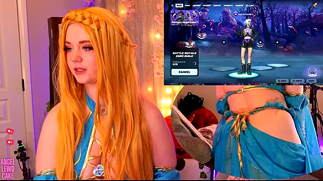 Angel-Lewd-Cake online show from October 26, 2025, 6:58 am