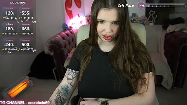 SecretDesireMe online show from January 9, 2026, 3:41 pm