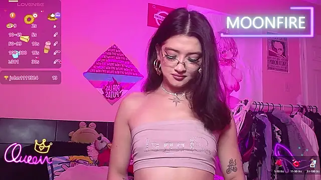 Snapshot of moonfiredancer chatting on March 19, 2026, 10:37 am moonfiredancer online show from March 19, 2026, 10:37 am