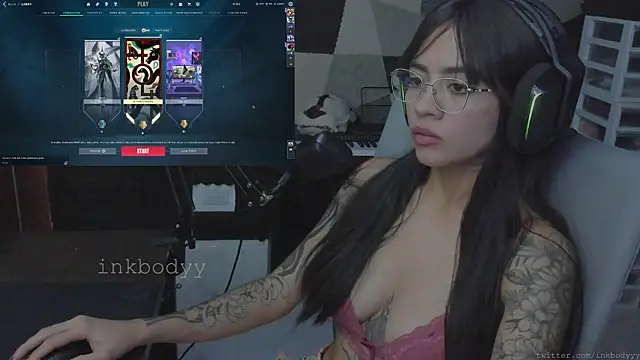 Snapshot of INKbodyy chatting on March 9, 2025, 1:46 am INKbodyy online show from March 9, 2025, 1:46 am