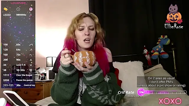 Snapshot of EllieeRose chatting on February 16, 2026, 12:09 am EllieeRose online show from February 16, 2026, 12:09 am