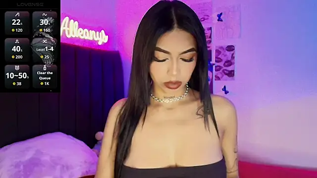 Alleanys Cristal online show from January 6, 2026, 8:13 pm