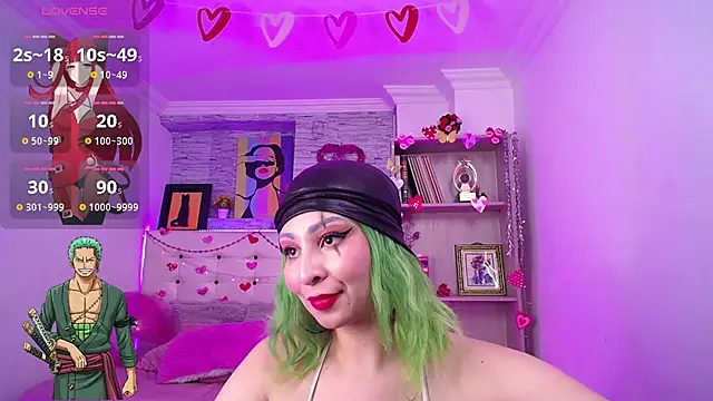 Andrea Bloomix online show from February 10, 2025, 8:31 pm