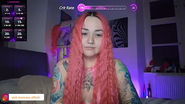 PinkHurricaneOfficial online show from February 9, 2025, 9:39 pm