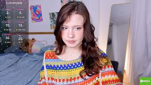 HanahCute online show from October 23, 2025, 9:46 pm