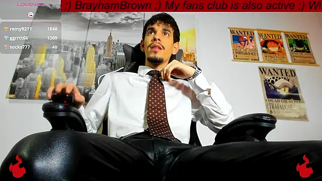 BRAYHAMBROWN online show from February 12, 2026, 9:47 pm