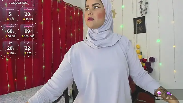 AishaAmin  online show from March 21, 2026, 12:09 pm