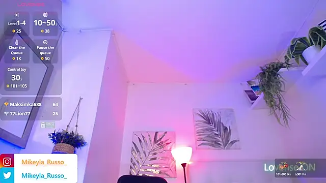Mikeyla-Russo online show from January 7, 2025, 12:34 am