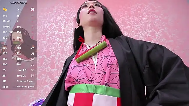 NEZUKO MITSURI online show from July 29, 2026, 5:34 pm