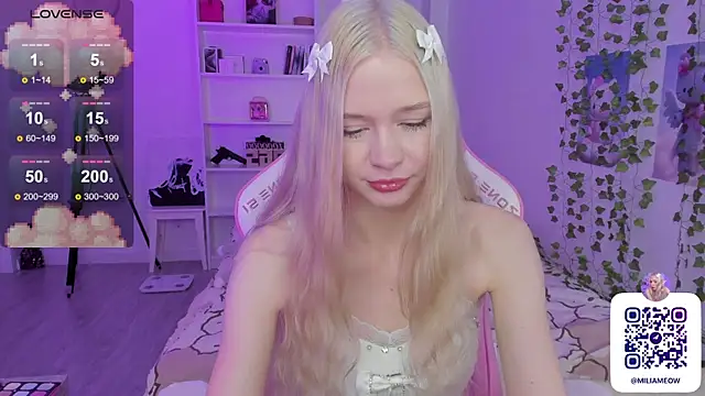 Snapshot of Milia_Parker chatting on December 5, 2024, 8:05 am Milia Parker online show from December 5, 2024, 8:05 am