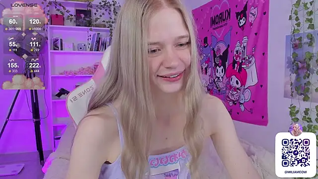 Snapshot of Milia_Parker chatting on February 9, 2025, 11:46 pm Milia Parker online show from February 9, 2025, 11:46 pm