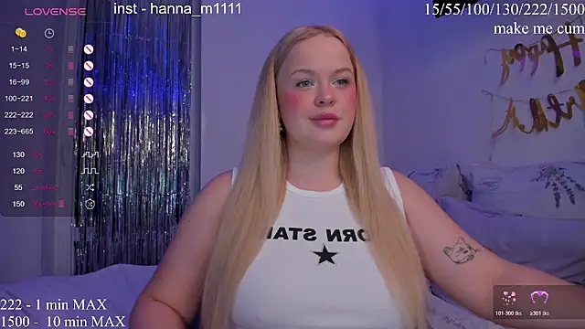 HANNA MONTANAS online show from March 16, 2026, 4:32 pm