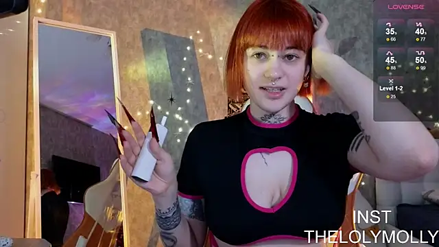 LolyMolli online show from March 3, 2026, 10:11 am