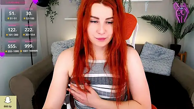 YrKiraXO online show from February 4, 2025, 7:07 am