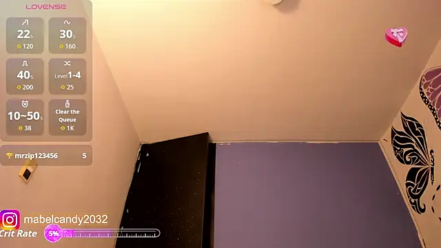 mabel candy online show from November 10, 2025, 5:29 pm