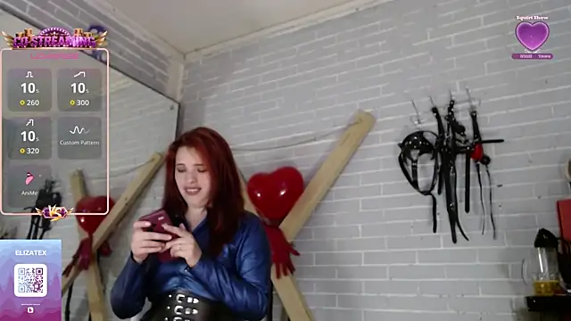 elizatexx online show from August 7, 2026, 5:08 pm