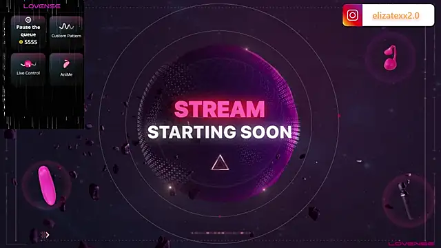 elizatexx online show from July 18, 2026, 6:05 pm