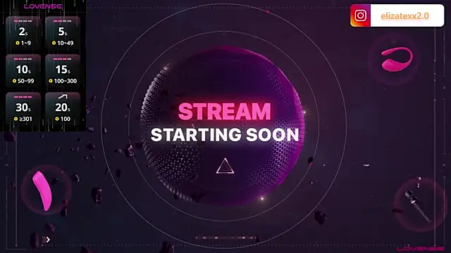 elizatexx online show from July 7, 2026, 7:28 pm