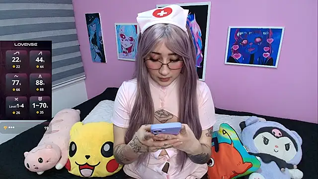 Snapshot of Miwa_violet chatting on November 17, 2025, 1:09 am Miwa violet online show from November 17, 2025, 1:09 am