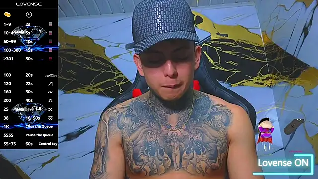 Kevin22 222 online show from October 12, 2025, 6:37 am