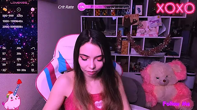 Snapshot of Sia_Shine chatting on February 22, 2025, 6:30 pm Sia Shine online show from February 22, 2025, 6:30 pm