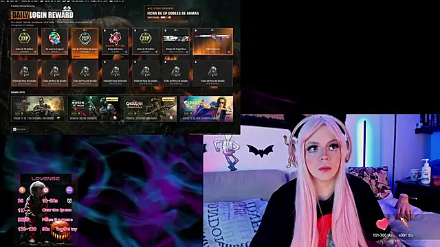 Irinaa Scarlett online show from October 12, 2025, 1:40 am