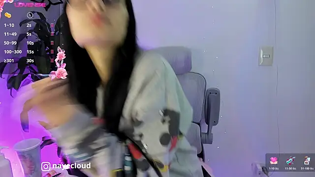 NayeCloud online show from May 8, 2026, 3:43 am