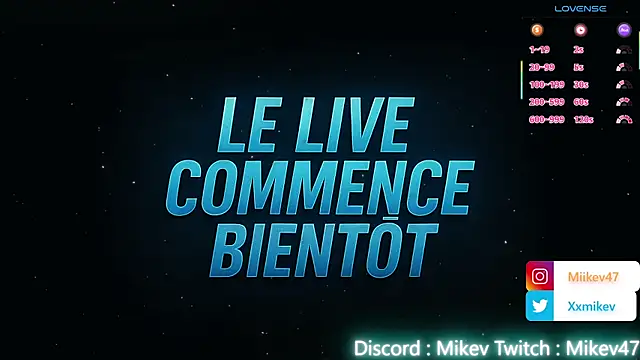 Mikev online show from September 25, 2025, 6:03 pm