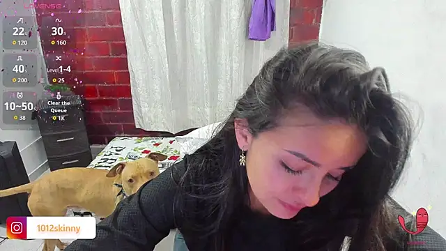 Snapshot of Megann_1410 chatting on October 10, 2025, 12:55 am Megann 1410 online show from October 10, 2025, 12:55 am