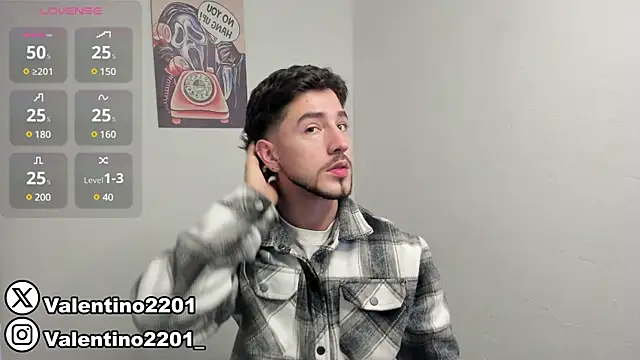 Valentino Xander online show from March 1, 2025, 11:47 pm