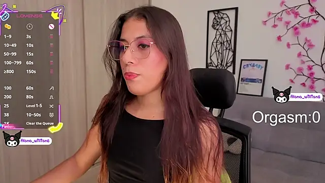 1Alana W online show from May 15, 2026, 7:23 pm