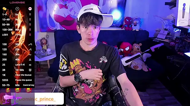 Snapshot of DominicPrince chatting on November 28, 2025, 10:43 pm DominicPrince online show from November 28, 2025, 10:43 pm
