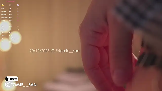 tomie san online show from December 20, 2025, 11:40 pm