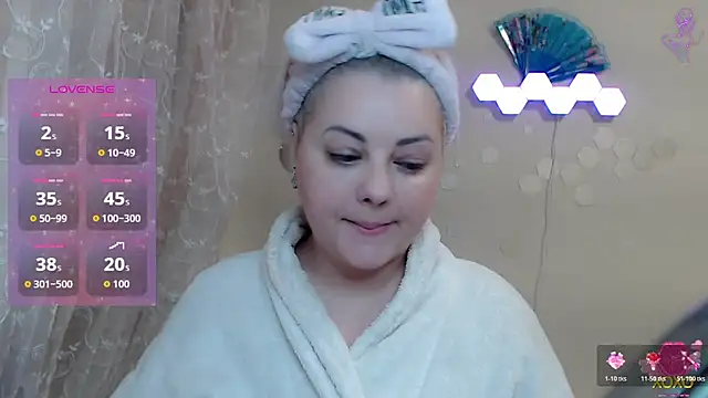 JewellKiss7 online show from November 10, 2025, 3:11 am