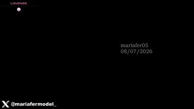 Mariafer05 online show from July 8, 2026, 4:18 pm
