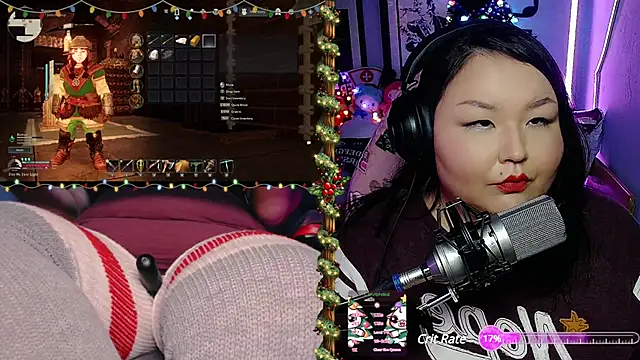 Snapshot of EmGreens chatting on December 22, 2024, 9:33 am EmGreens online show from December 22, 2024, 9:33 am