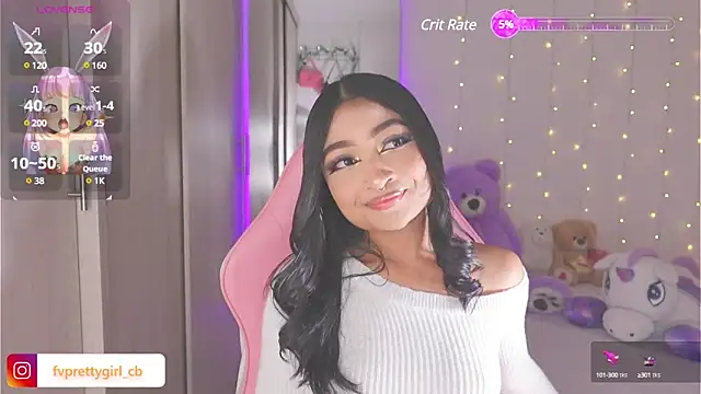 Snapshot of urfavprettygirl chatting on February 2, 2025, 7:09 am urfavprettygirl online show from February 2, 2025, 7:09 am
