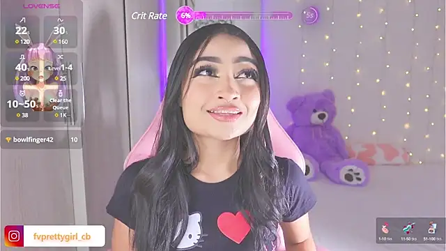 Snapshot of urfavprettygirl chatting on March 14, 2025, 6:42 am urfavprettygirl online show from March 14, 2025, 6:42 am